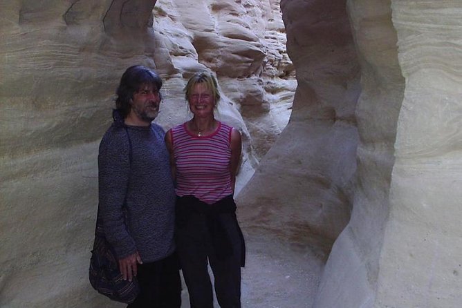 1-Day Jeep Excursion from Dahab to Small Colored Canyon - Walking through the small colored canyon