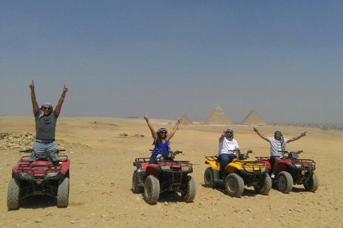 1 Hour ATV at Giza Pyramids from Cairo - Riding toward the Pyramids from Cairo