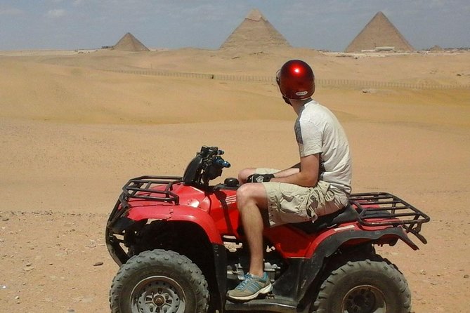 1 Hour ATV at Giza Pyramids from Cairo - Timing the ride for better pyramid views