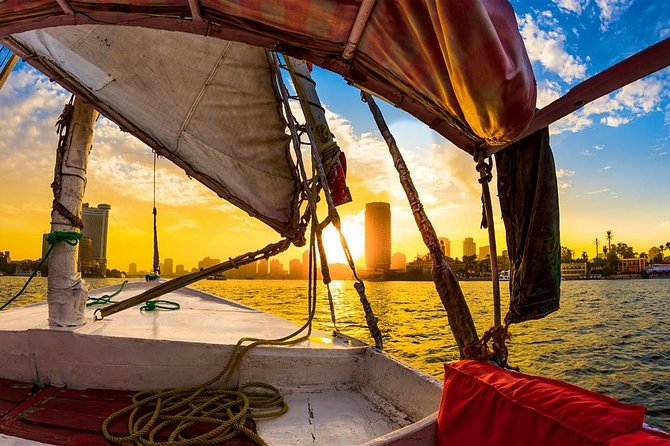 1 -Hour Sailing Egyptian felucca ride on the Nile in Cairo - What the one-hour felucca ride is like