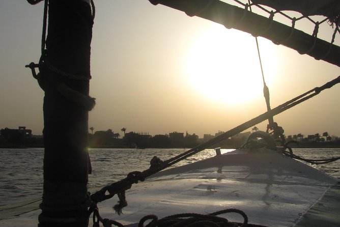 1 -Hour Sailing Egyptian felucca ride on the Nile in Cairo - Snacks, drinks, and the lunch confusion