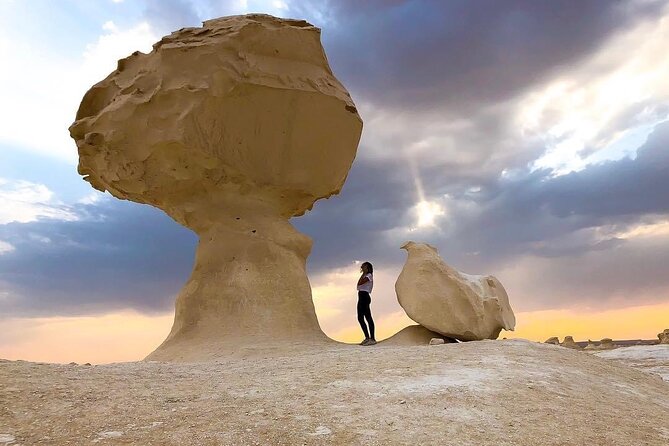 2-Day Black & White Desert, Crystal Mountain, option Pyramid tour - The Black Desert and its volcanic hills