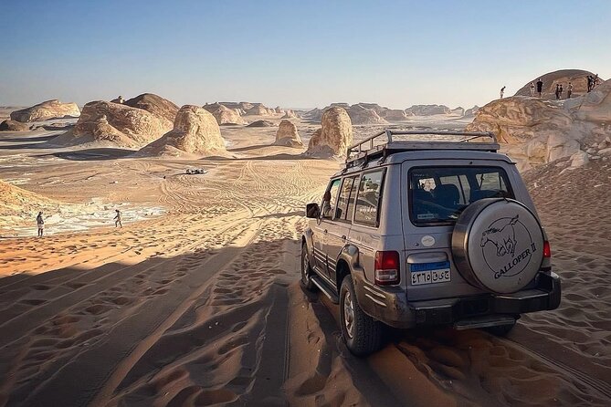 2 Days 1 Night to White and Black Desert from Cairo or Giza - Black Desert and English Mountain: volcanic hills and wartime remains