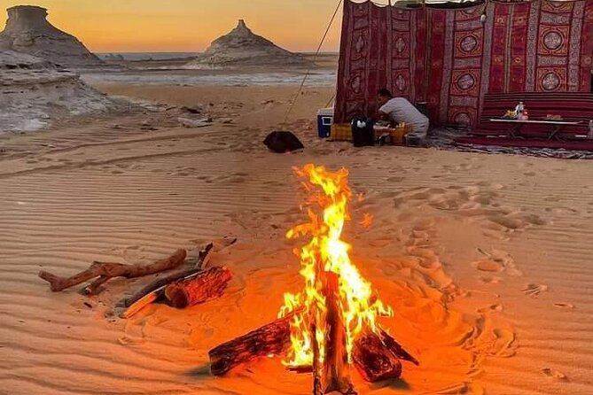 2 Days and 1 Night White Desert Camping Tour - The five-hour road from Cairo to Bahariya Oasis