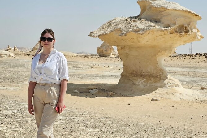 2 Days White Desert And Bahariya Oasis Tour - Crystal Mountain is a short, unusual stop