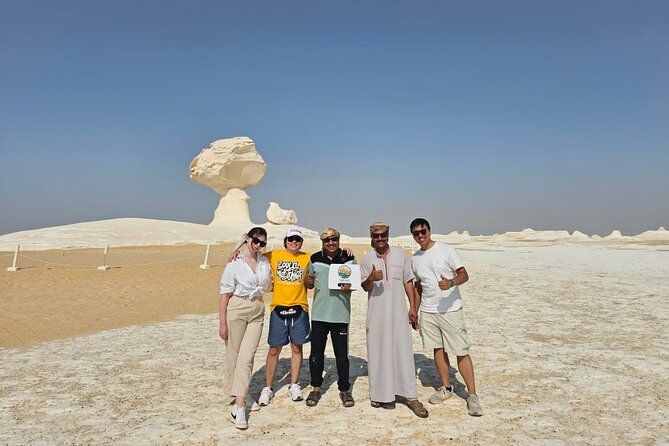 2 Days White Desert And Bahariya Oasis Tour - Camping among the White Desert formations