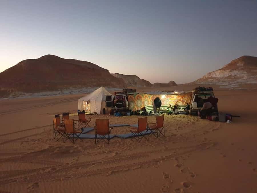 3 Days 2 Nights Visit White Desert & Bahariya From Cairo - Agabat and the move into the White Desert