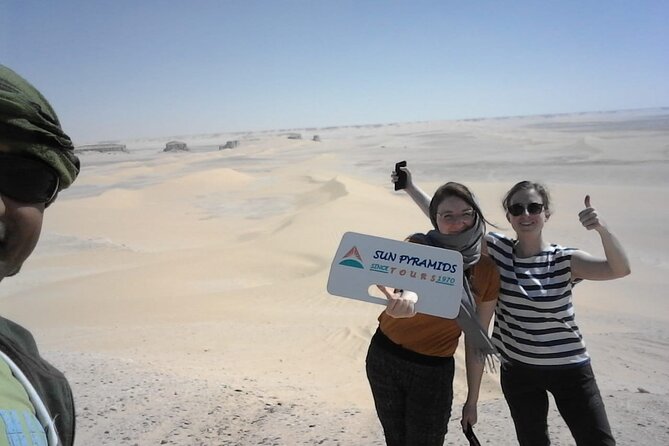 3 Days 2 Nights White Desert and Bahariya Oasis Tour - The White Desert by 4x4