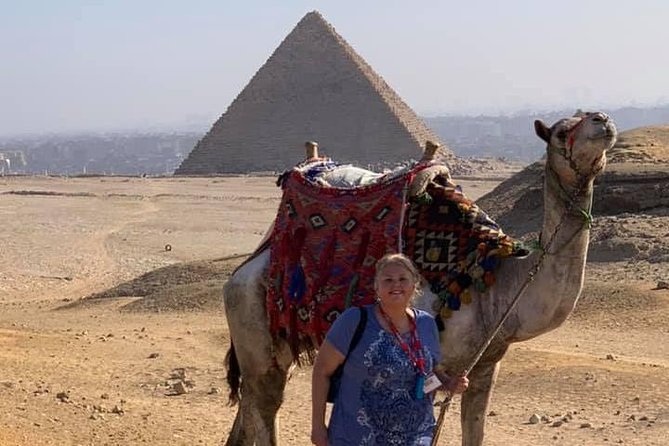4-Hours Private Giza Pyramids,sphinx,Lunch,Camel & Inside Pyramid - Optional shopping and the private vehicle