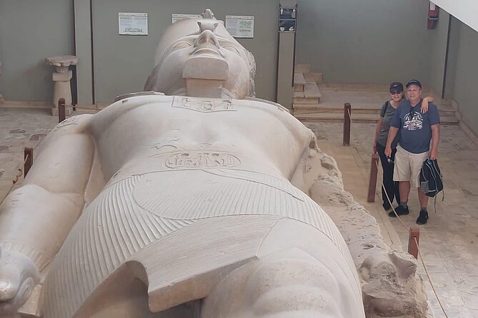 4-hours Sakkara step pyramids and Memphis old city - Shopping, lunch, and the practical trade-off