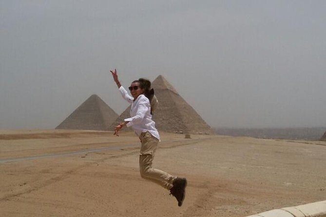 8-Hour Private Tour to the Pyramids of Giza and Saqqara from Cairo - The Great Pyramid and Giza’s royal trio