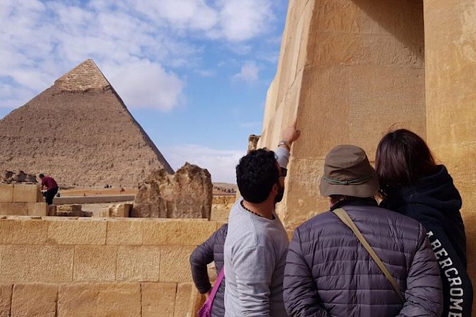 8 hours Cairo day Tour to Giza Pyramids, Memphis City, Sakkara and Dahshur - Dahshur has the pyramids with personality