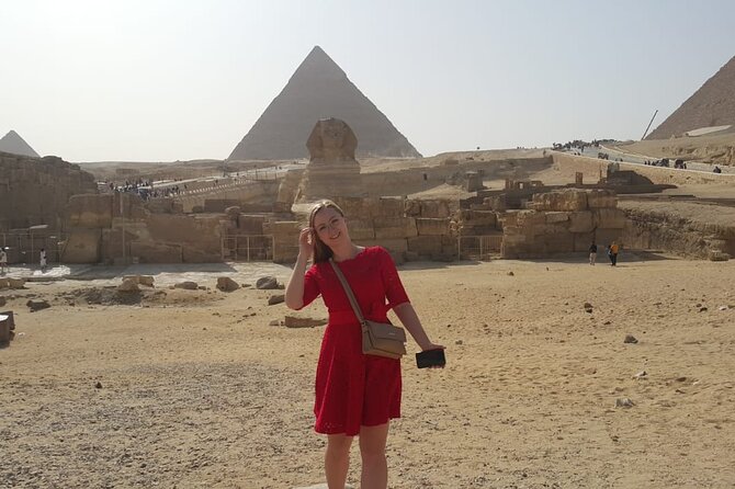 8 Hours Guided tour to Giza Pyramids , Sphinx, Saqqara & Dahshur - Dahshur’s Bent and Red Pyramids