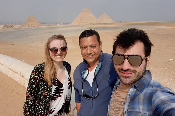 8 Hours Guided tour to Giza Pyramids , Sphinx, Saqqara & Dahshur - Who should book this Cairo pyramid tour