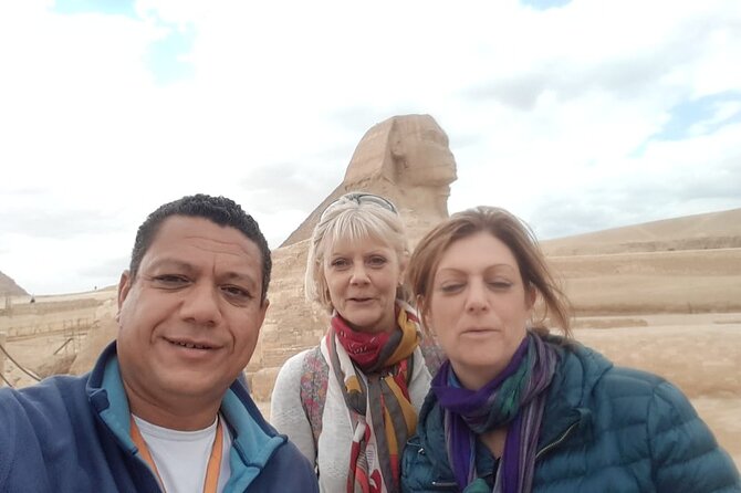 8 Hours Guided tour to Giza Pyramids , Sphinx, Saqqara & Dahshur - The Great Sphinx and Valley Temple