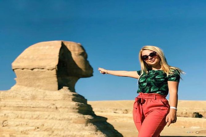8 hours-Private Guided Day Tour to Memphis Saqqara and Giza with Lunch - A 30-minute camel ride in the Giza desert