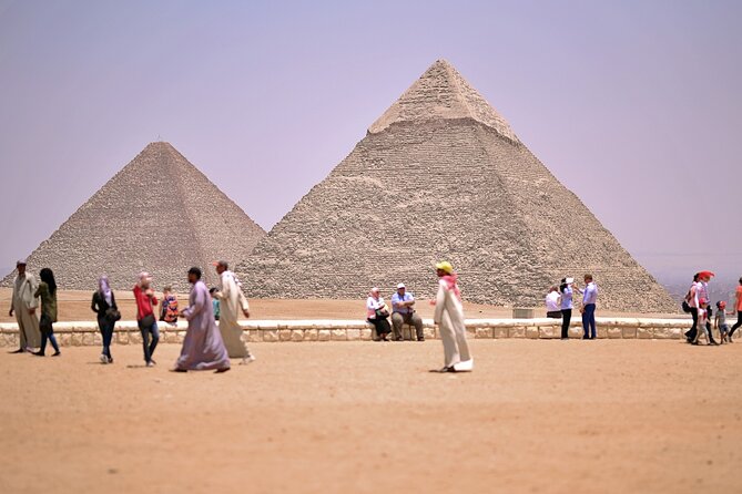 8 Hours Private trip to Giza pyramids Sakkara Memphis & shopping - What is included and what you will pay separately