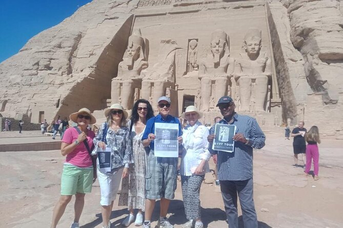 Abu Simbel Private Tour From Aswan - Arriving at the two Abu Simbel temples