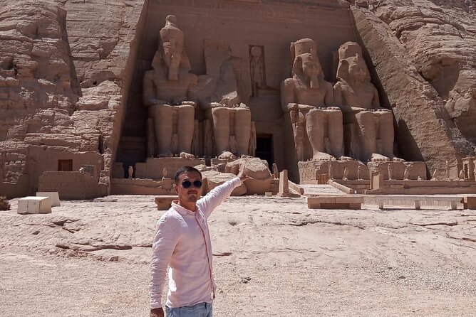 Abu Simbel temple in Aswan - Three hours through the Nubian desert