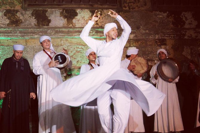 Al Tannoura Egyptian Dance Heritage Show at Wekalet El Ghouri - What happens from pickup at your Cairo hotel