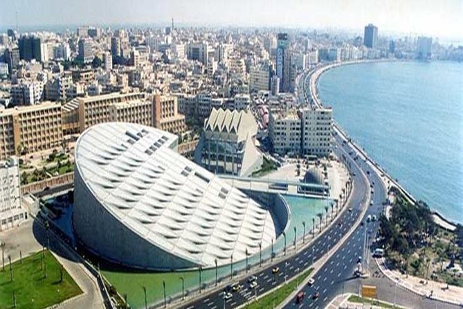 Alexandria Private day trip from Cairo - Bibliotheca Alexandrina: modern architecture with an ancient idea
