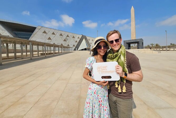 All in one Giza Pyramids, Sphinx, Camel, Grand Egy Museum & Lunch - Seeing the Giza Pyramids up close