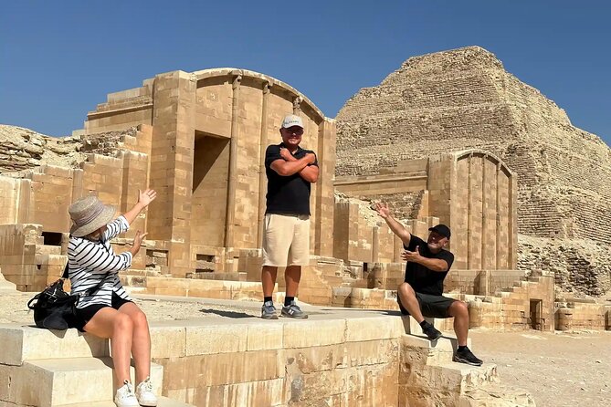 All in one Giza Pyramids, Sphinx, Camel, Grand Egy Museum & Lunch - Transport, timing, and comfort