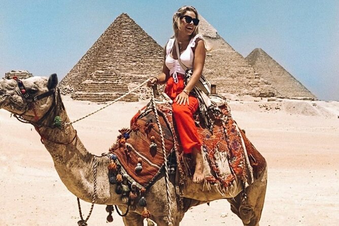 All INC- Pyramids,Camel Ride،(1 hour) four wheeler (ATV)& Lunch - The pyramid viewpoint and the best photo stop