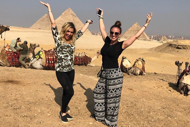 All Inclusive 2-Day Ancient Egypt and Old Cairo Highlights Tour - Day one at Giza: pyramids, Sphinx, and a short camel ride