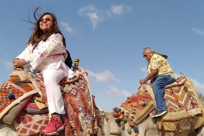 All Inclusive Full-day Amazing Tour of the Pyramids - Lunch, drinks, clothing, and physical effort