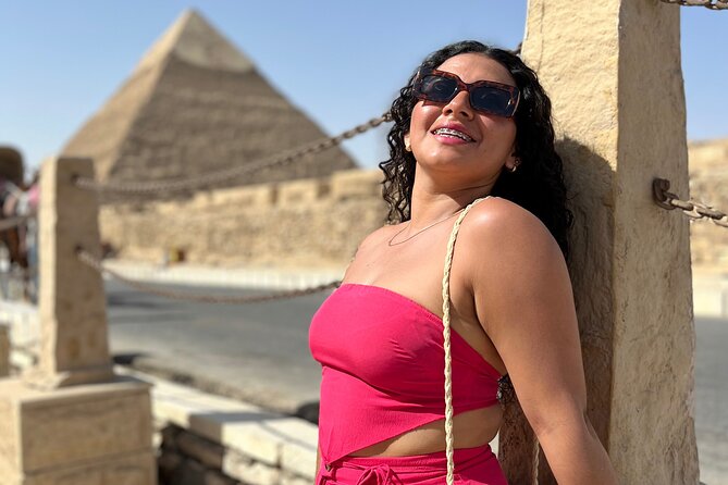 All inclusive Giza Pyramids,Sphinx,lunch,Camel,insid 3rd pyramid - Key points at a glance