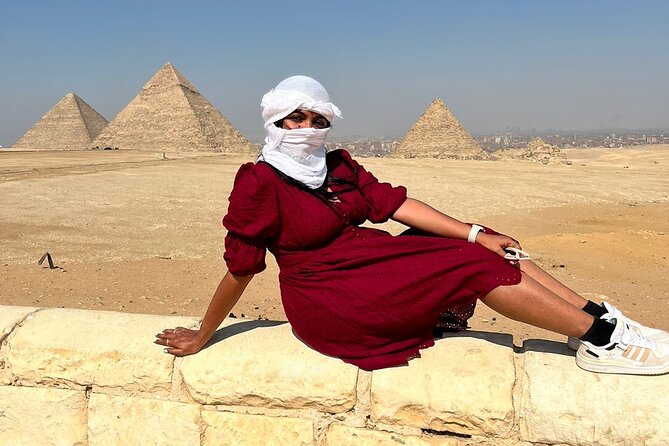 All inclusive Giza Pyramids,Sphinx,lunch,Camel,insid 3rd pyramid - Starting at the Great Pyramid of Khufu