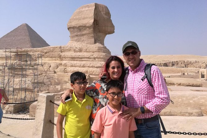 All-inclusive Private Day-Tour to Giza Memphis Saqqara Camel Ride - Lunch with the pyramids in view