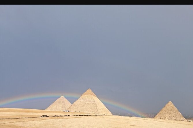 All-inclusive Saqqara, Giza pyramids,lunch,fees,30 min camel ride - Value at $10: excellent if the package details hold