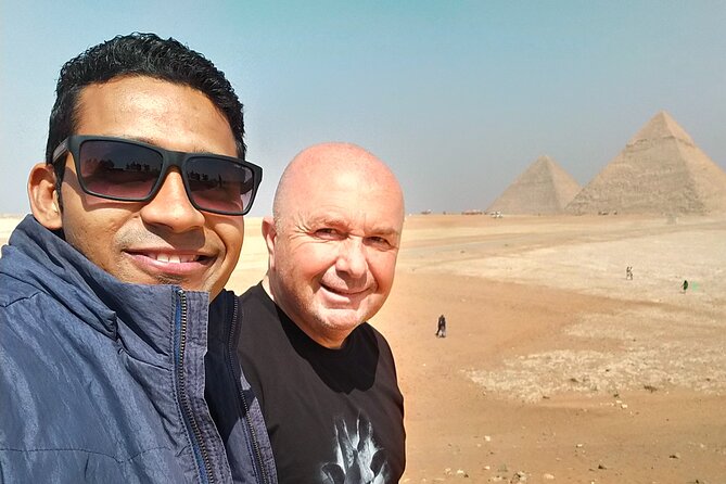 All Inclusive to Giza Pyramids, Saqqara, Memphis, lunch, Tickets - Giza, where the scale finally makes sense