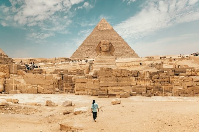 All inclusive Tour to the Giza Pyramids, Sphinx and Camel ride - The Great Pyramid and the Giza plateau