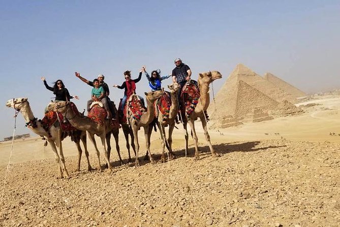 All inclusiveTour to Giza Pyramids,Sphinx,One Hour Quad Bike,30 M Camel Ride - The Great Sphinx and its classic view