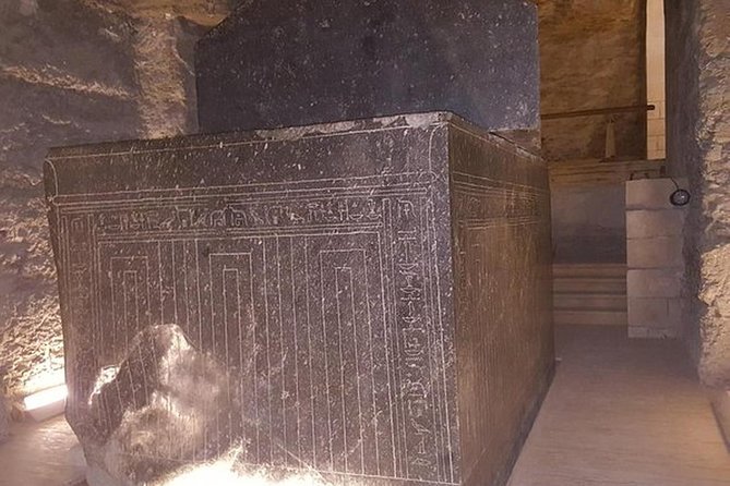 All Saqqara treasures (Pyramids and Tombs) and the underground Serapeum - The underground Serapeum and its enormous burial chambers