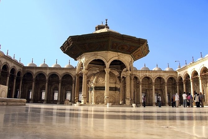 Amazing Full Day tour Egyptian Museum, Citadel of Saladin and Old Cairo - Muhammad Ali Mosque inside the Citadel of Saladin