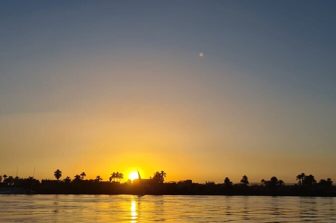 Amazing Sunset sailing by Felucca in Luxor -2 Hours (Private) - The Nile views from both banks