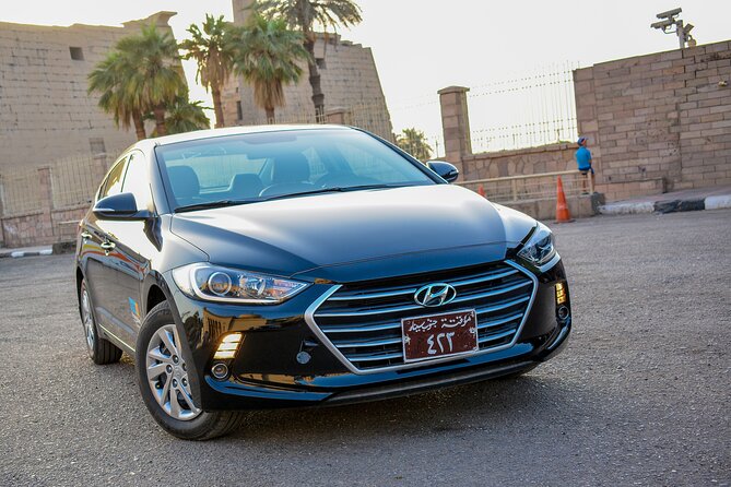 Aswan Airport Transfer To Hotel - Finding the driver outside the terminal