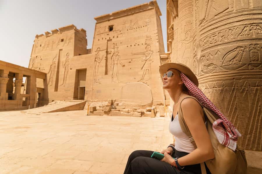 Aswan: High Dam, Unfinished Obelisk, Philae & Nubian Village - Philae Temple, an island sanctuary saved from the Nile