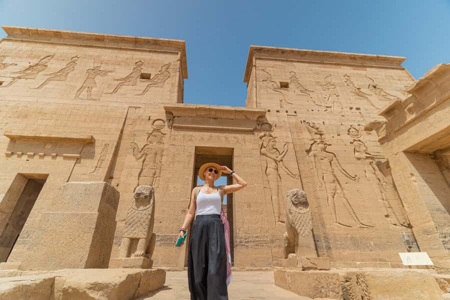 Aswan: Philae Temple Guided Half-Day Group Tour - Crossing the Nile to Philae Island