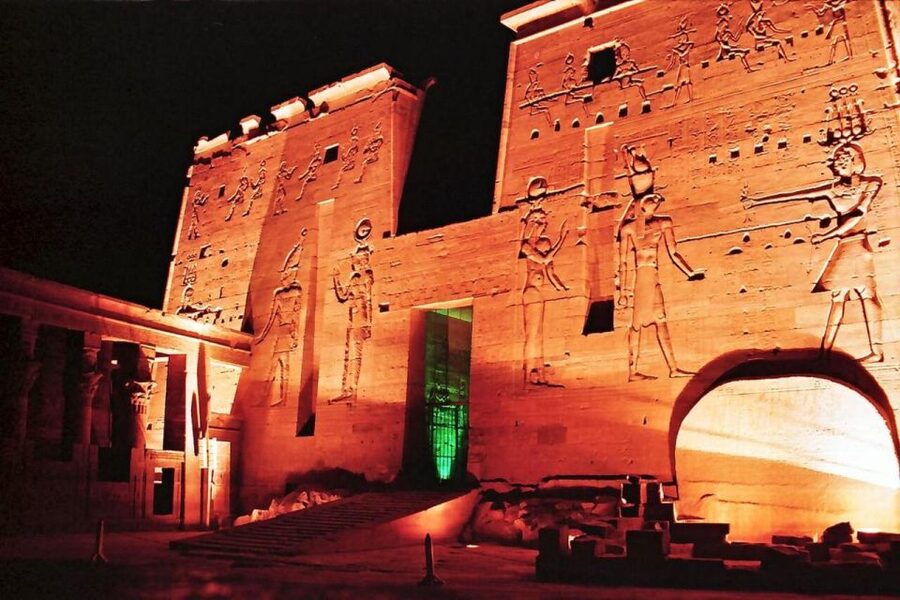 Aswan: Philae Temple Sound & Light Show with Entrance Fees - The remarkable move from Philae to Agilkia