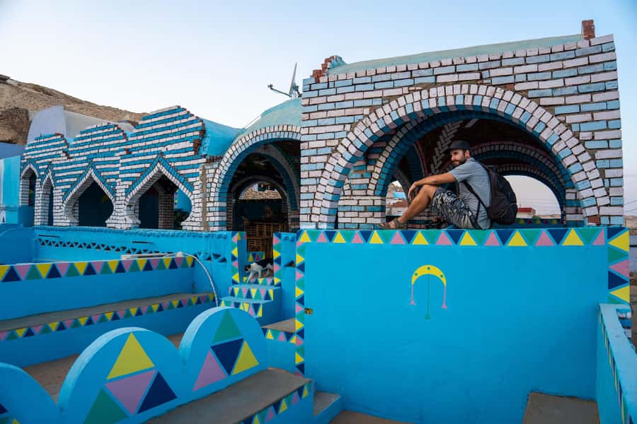 Aswan: Shared Half-Day Tour to the Nubian Village - Arriving among the painted Nubian homes