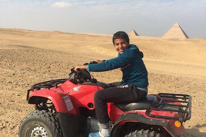 ATV Quad Bike Tour at Pyramids of Giza - The dune route and the pyramid views