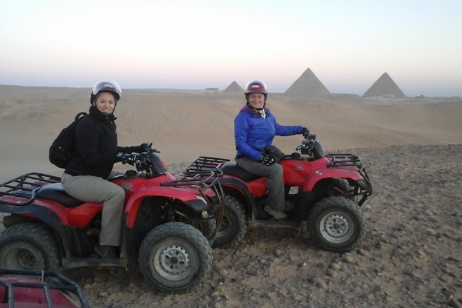 ATV Ride at the Desert of Giza Pyramids - The pyramid view can be close or surprisingly distant