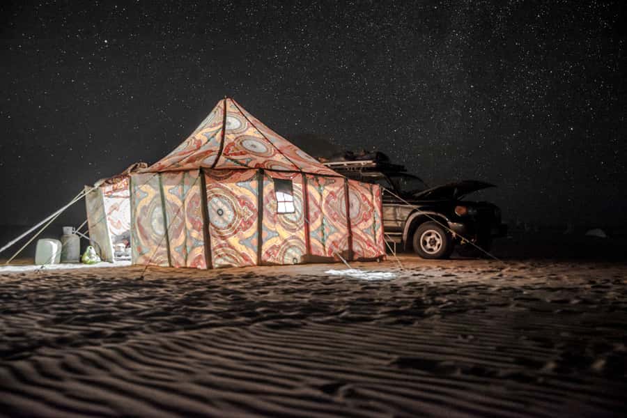 Cairo: 2-Day Bahariya Oasis Camp and Desert Tour - Lunch and the first views of Bahariya