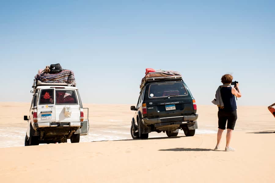 Cairo: 2-Day Bahariya Oasis Camp and Desert Tour - Bedouin Valley and the sulfur-water stop