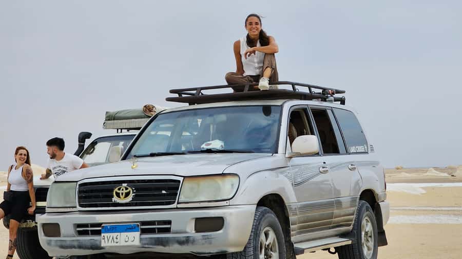 Cairo: 2-Day Bahariya & White Desert Private Camp Adventure - Old White Desert and New White Desert